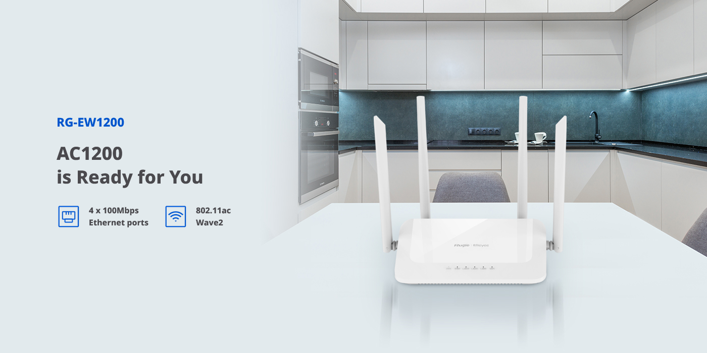 RG-EW1200 1200M Dual-band Wireless Router